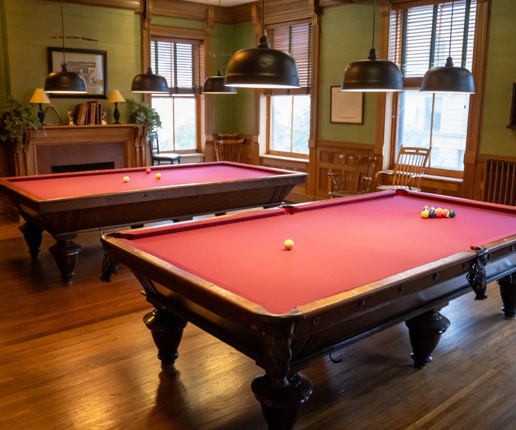 Fort Schuyler Club Billiards Room