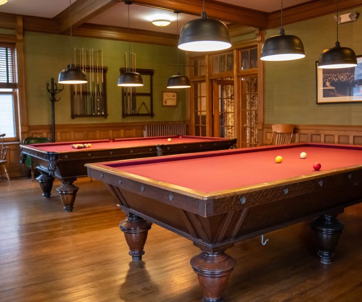 Fort Schuyler Club Billiards Room