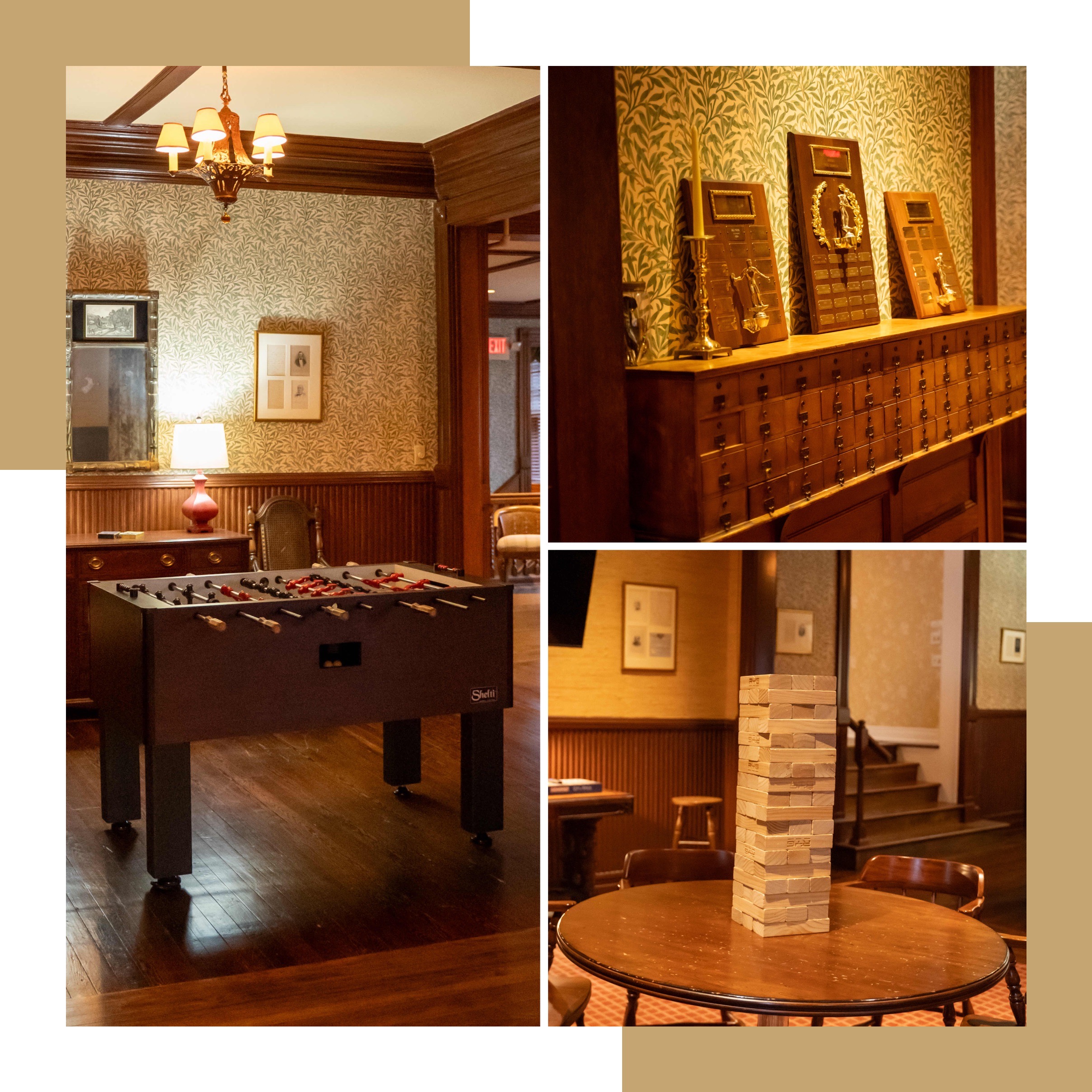 Fort Schuyler Club Tour The Game Room