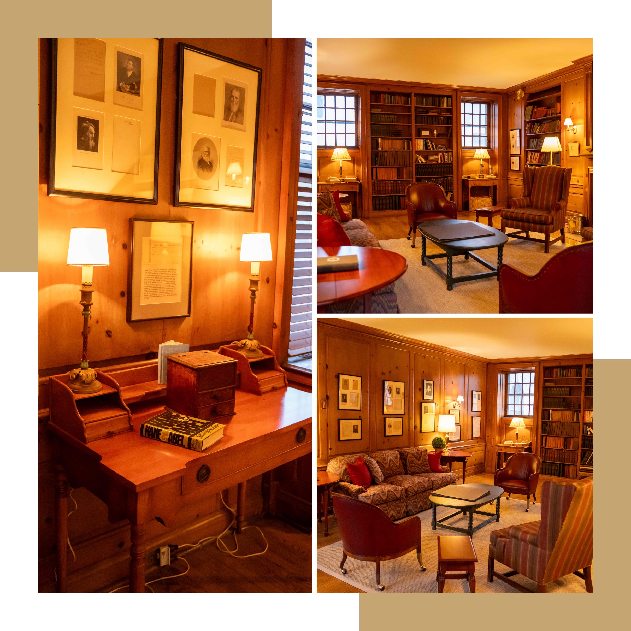 Fort Schuyler Club Tour The Library Room