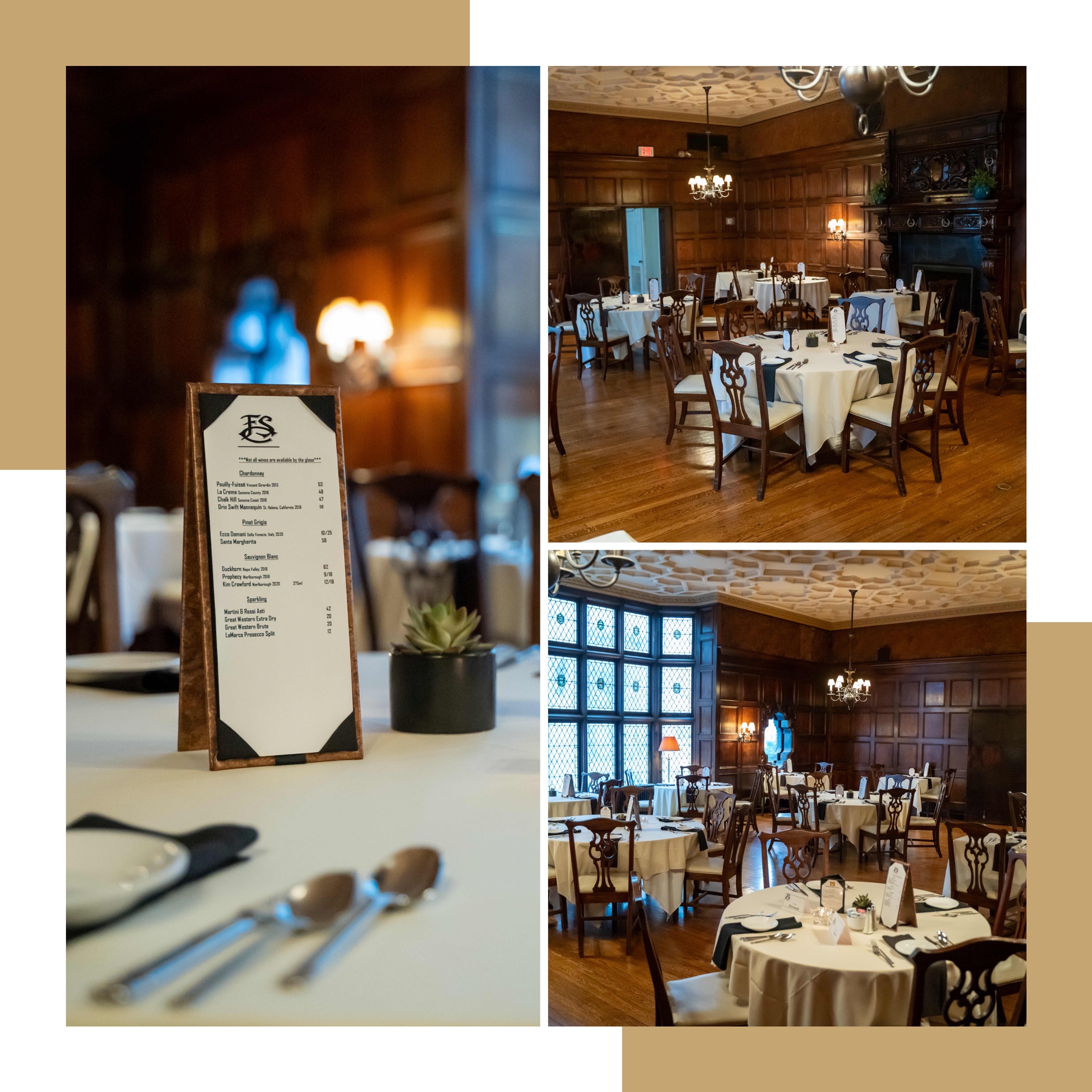 Fort Schuyler Club Tour The Oak Room